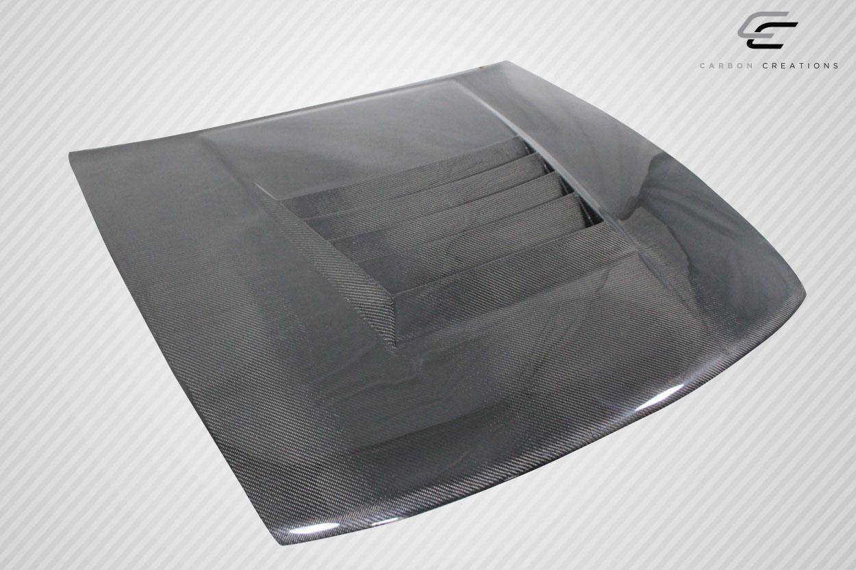 1989-1994 Nissan S13 Silvia Carbon Creations D-1 Carbon Fiber Hood - Image 5
