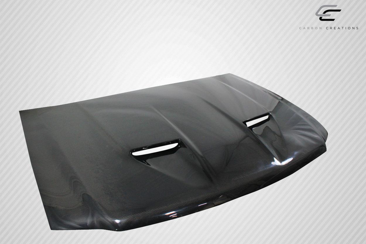 1997-2003 Ford F150 Carbon Creations CVX Version 3 Carbon Fiber Hood - Image 6