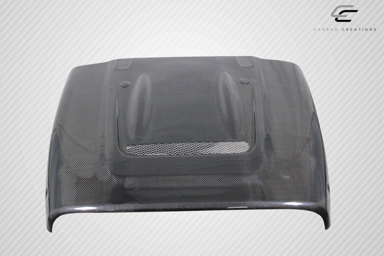 1997-2006 Jeep Wrangler Carbon Creations Heat Reduction Carbon Fiber Hood - Image 3