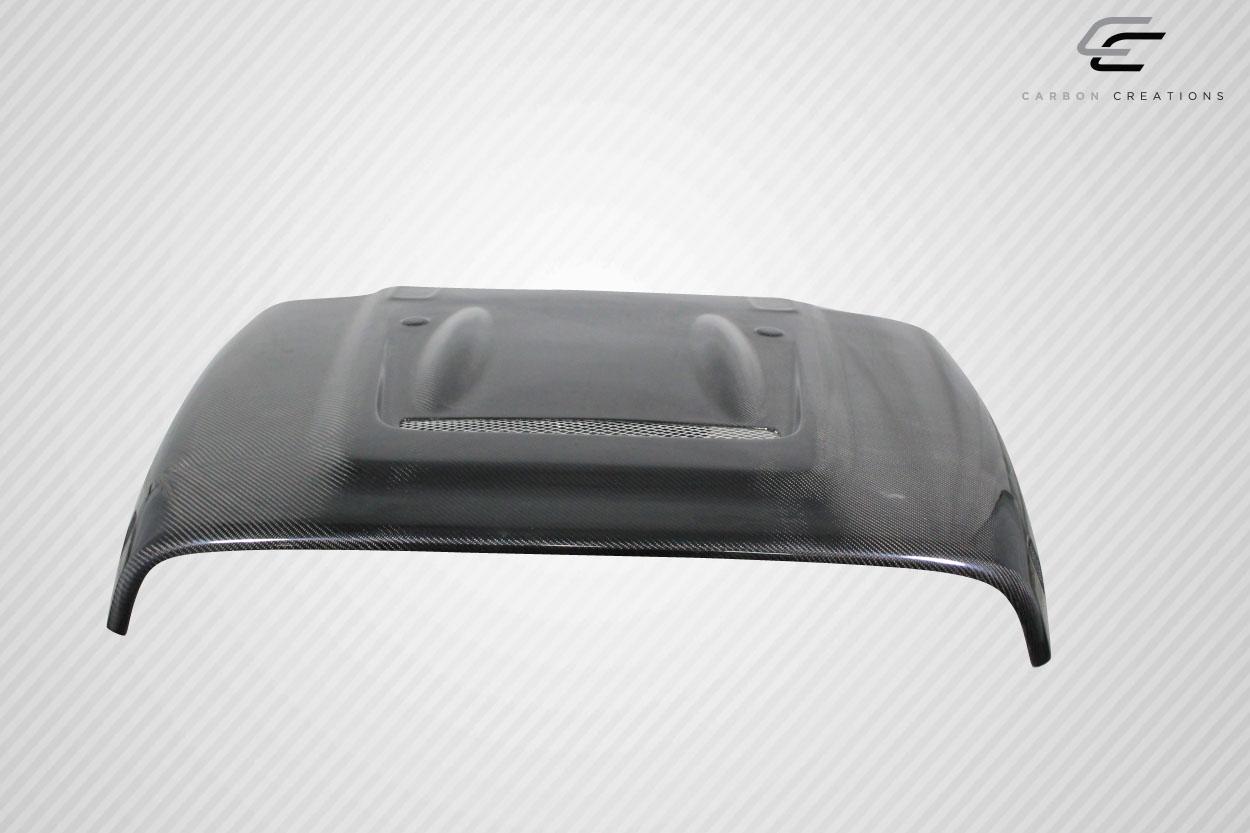 1997-2006 Jeep Wrangler Carbon Creations Heat Reduction Carbon Fiber Hood - Image 4