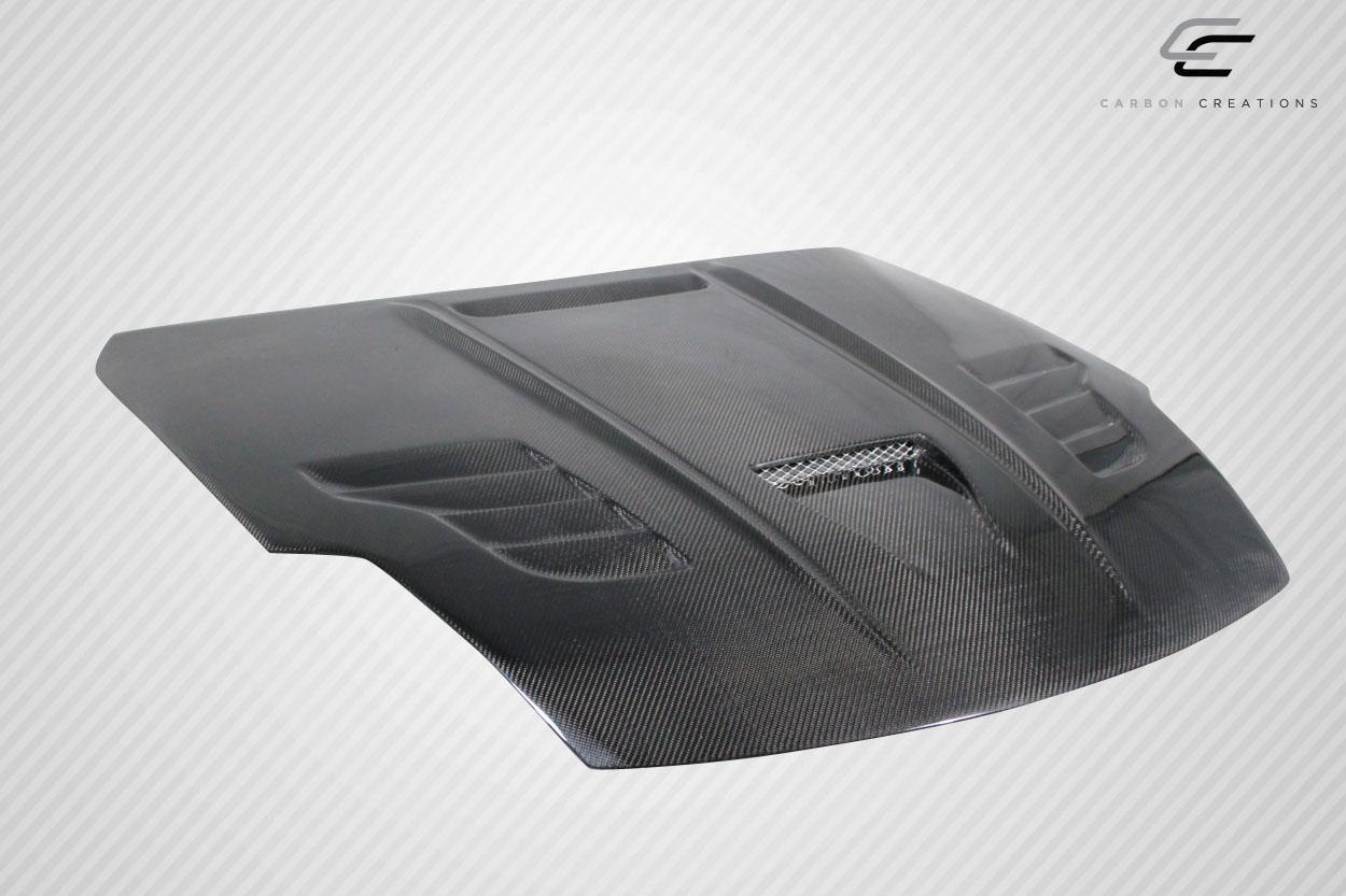 2003-2006 Nissan 350Z Carbon Creations Vader Carbon Fiber Hood - Image 4