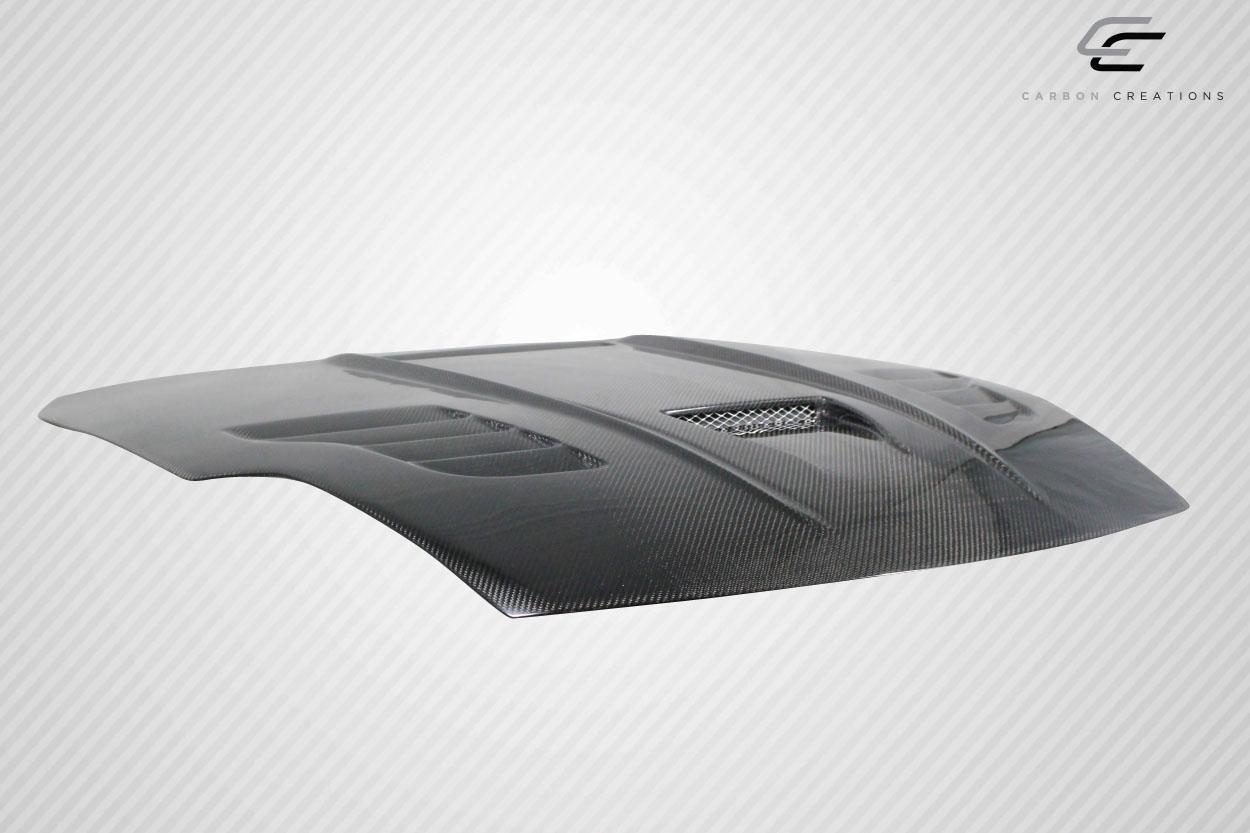 2003-2006 Nissan 350Z Carbon Creations Vader Carbon Fiber Hood - Image 5