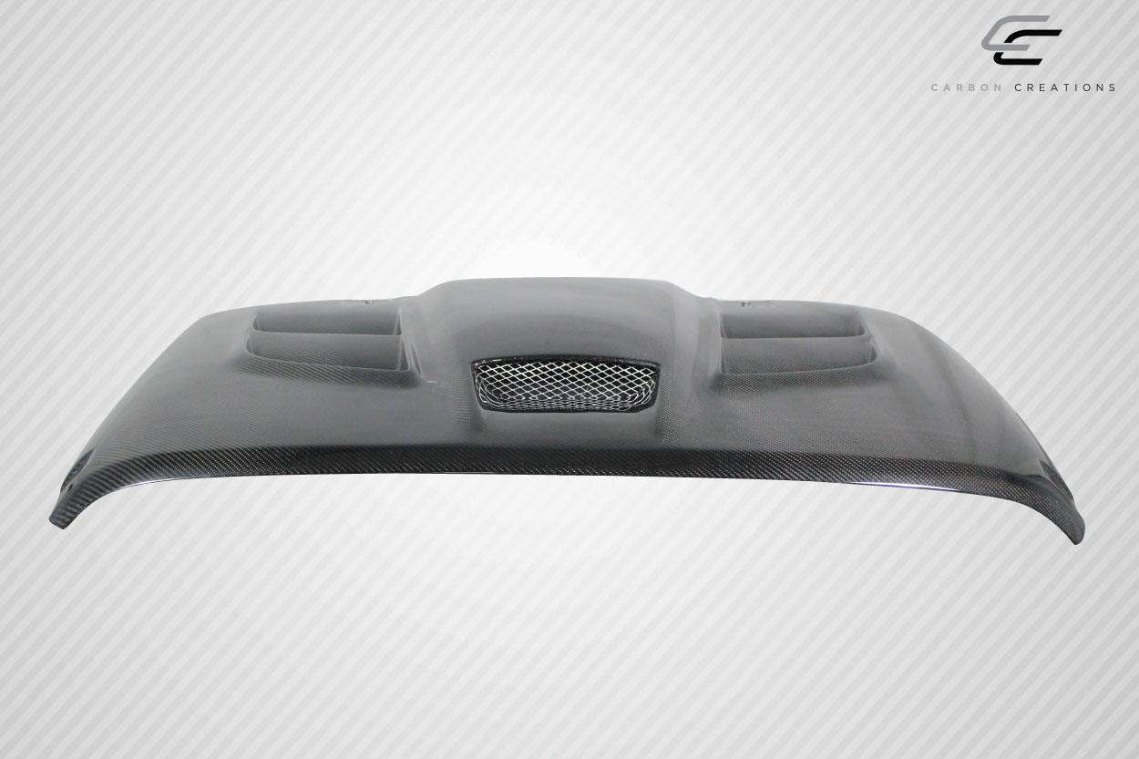 2007-2018 Jeep Wrangler Carbon Creations Viper Look Carbon Fiber Hood - Image 4