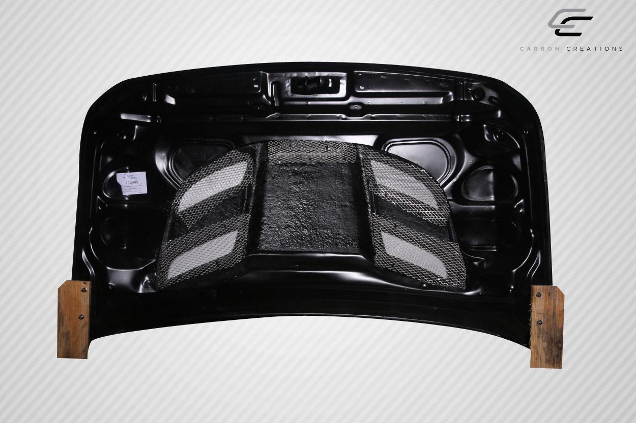 2007-2018 Jeep Wrangler Carbon Creations Viper Look Carbon Fiber Hood - Image 7