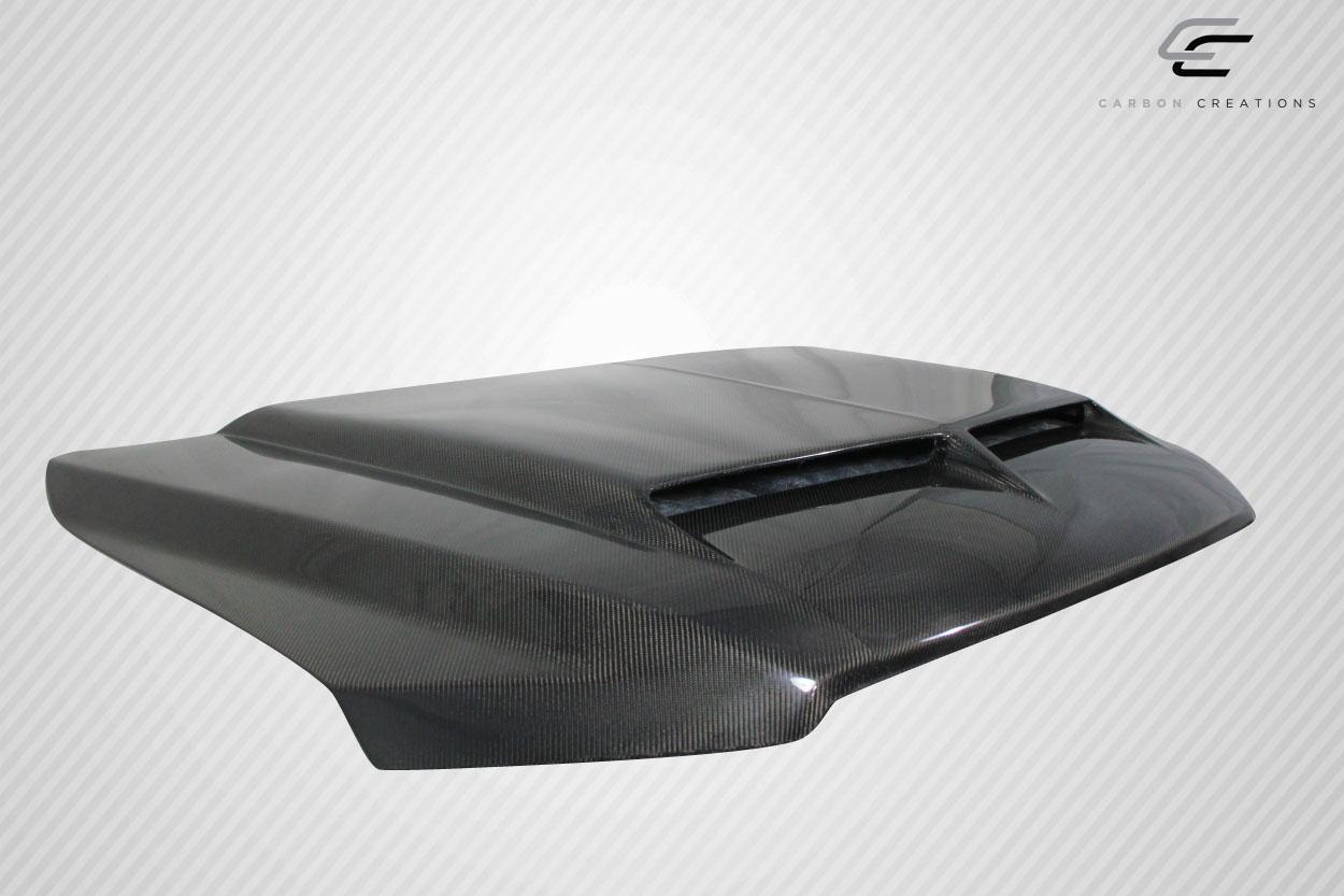 2015-2020 Ford F150 Carbon Creations GT500 Carbon Fiber Hood - Image 4