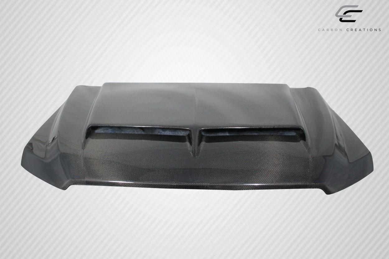 2015-2020 Ford F150 Carbon Creations GT500 Carbon Fiber Hood - Image 5