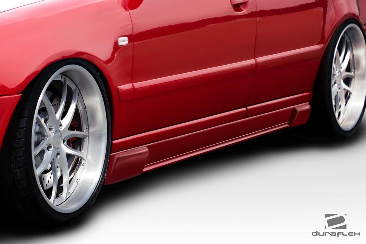 1996-2001 Audi A4 Duraflex Version 1 Side Skirts - Image 2