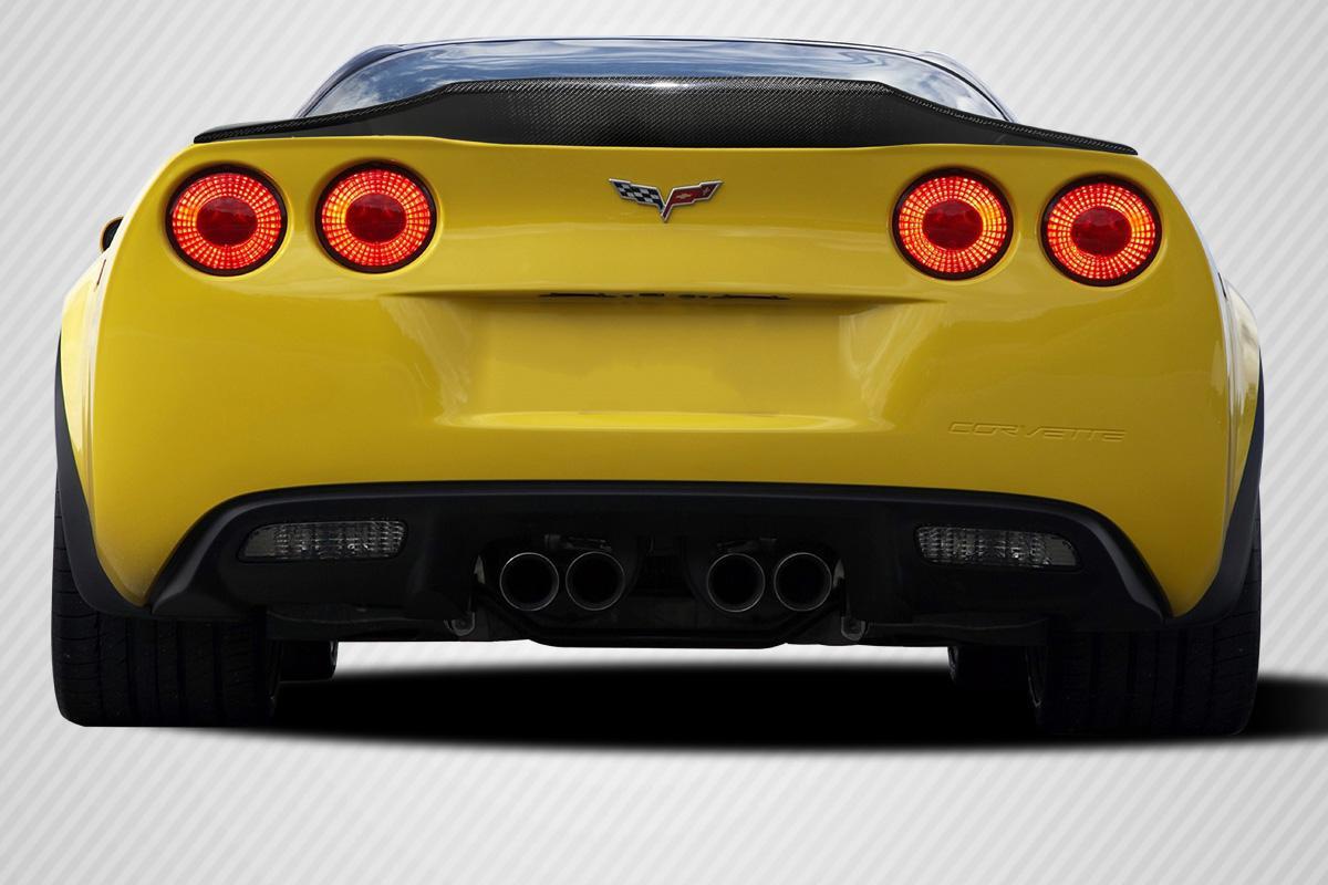 2005-2013 Chevrolet Corvette Carbon Creations GTC Carbon Fiber Rear Wing - Image 1