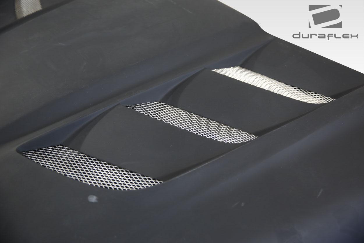 2004-2006 Dodge Durango Duraflex Viper Look Hood - Image 5
