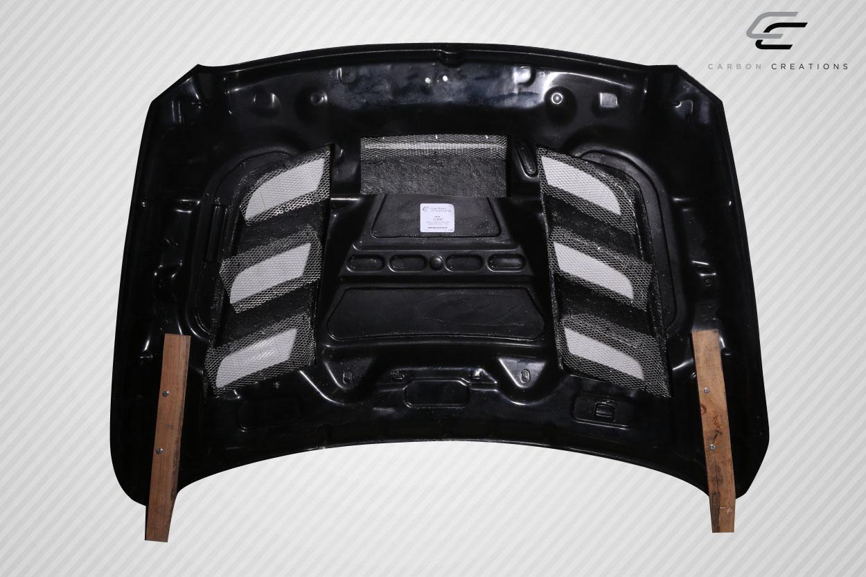 2009-2018 Dodge Ram Carbon Creations Viper Look Carbon Fiber Hood - Image 2
