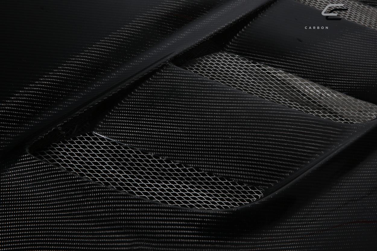 2009-2018 Dodge Ram Carbon Creations Viper Look Carbon Fiber Hood - Image 7
