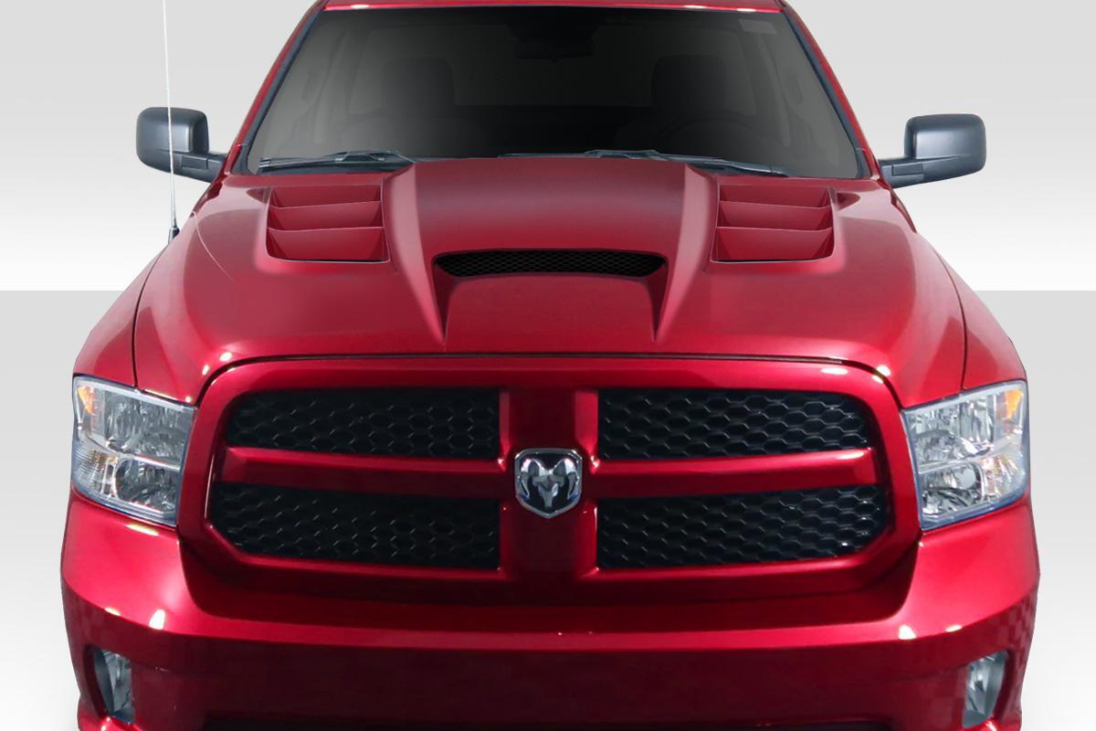 2009-2018 Dodge Ram Duraflex Viper Look Hood - Image 1