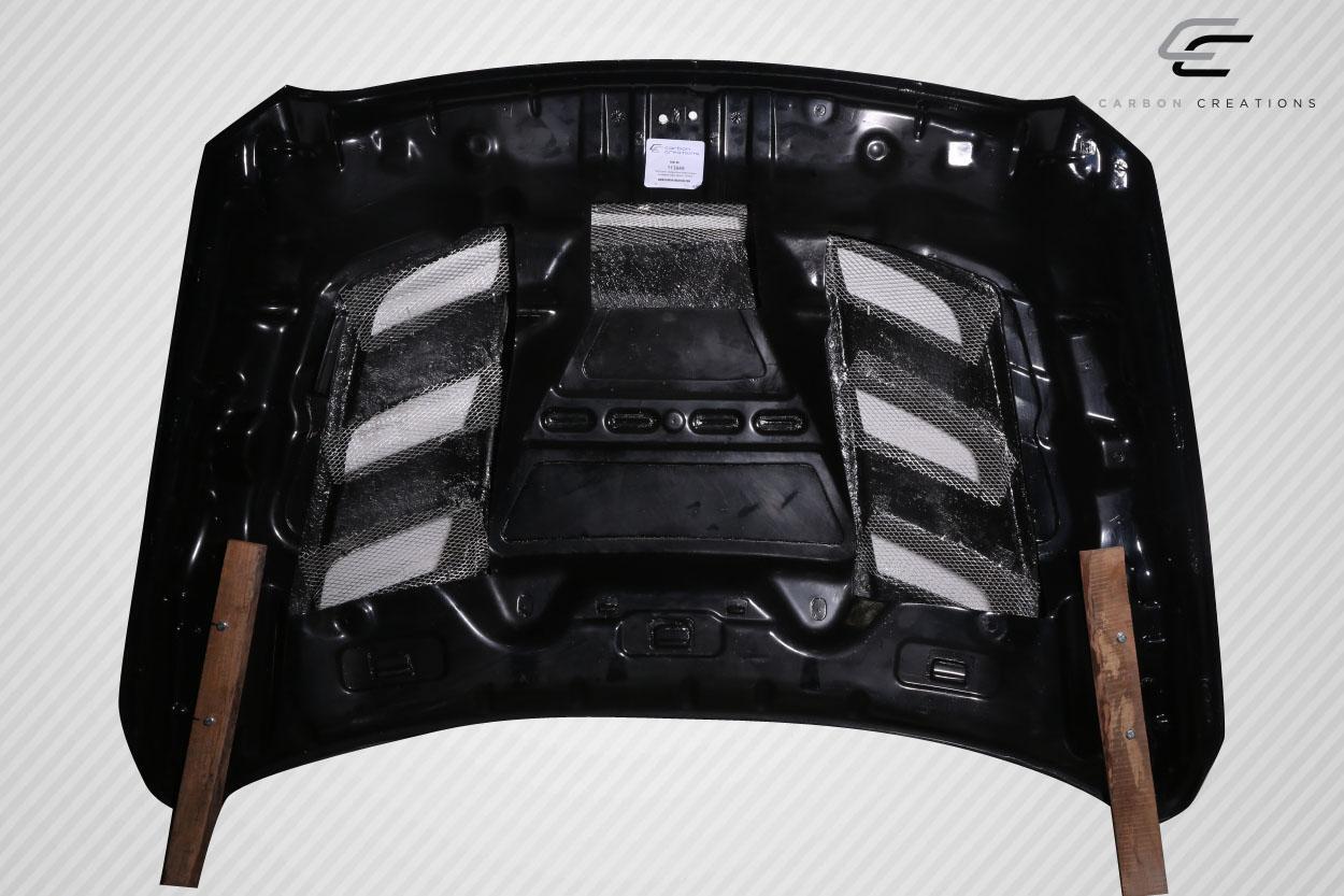 2010-2018 Dodge Ram Carbon Creations Viper Look Carbon Fiber Hood - Image 2