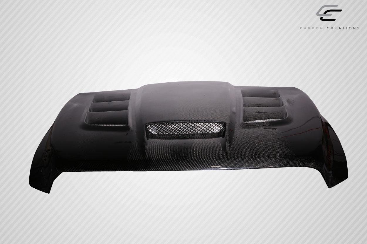 2010-2018 Dodge Ram Carbon Creations Viper Look Carbon Fiber Hood - Image 4