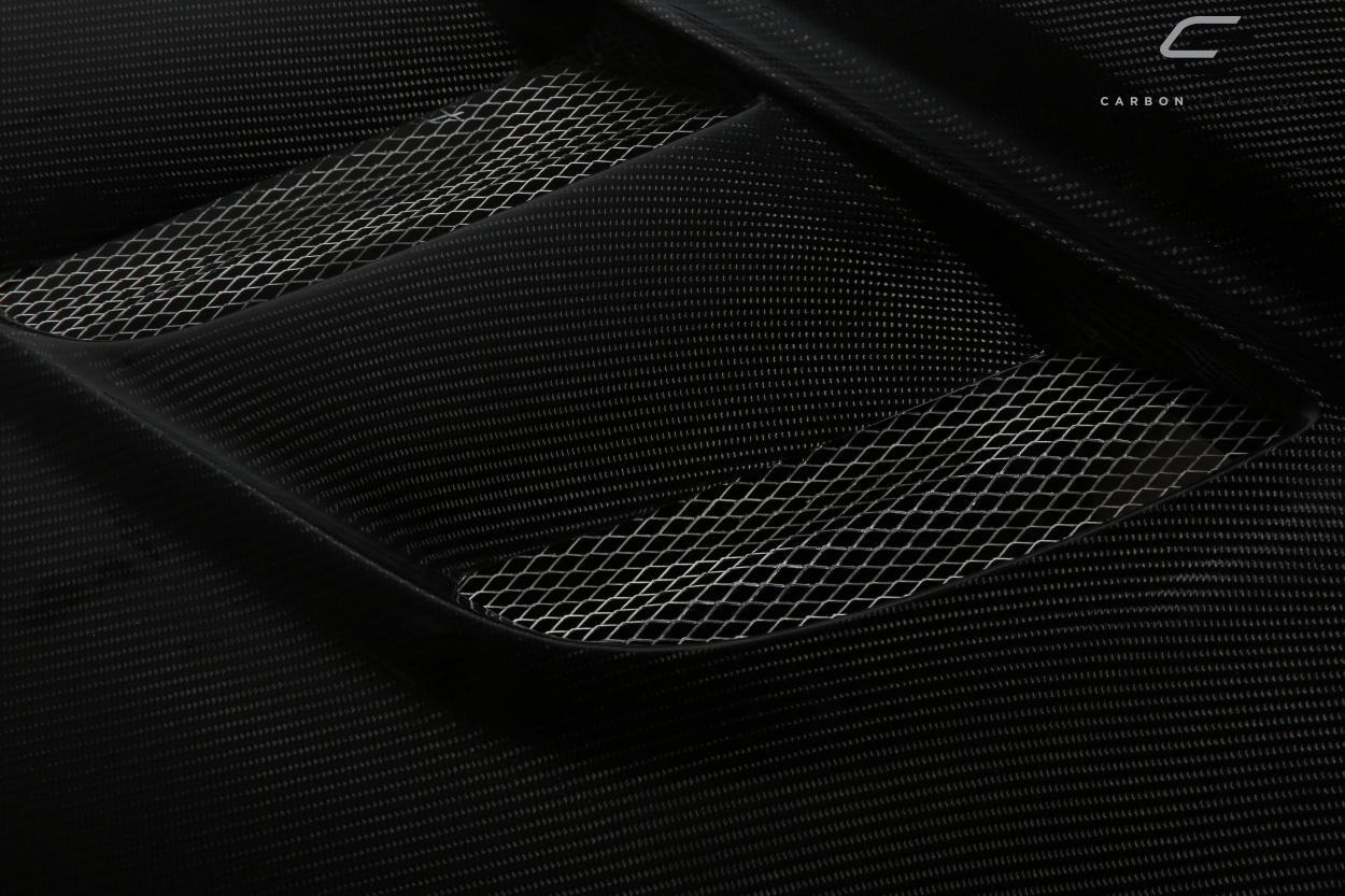 2010-2018 Dodge Ram Carbon Creations Viper Look Carbon Fiber Hood - Image 6