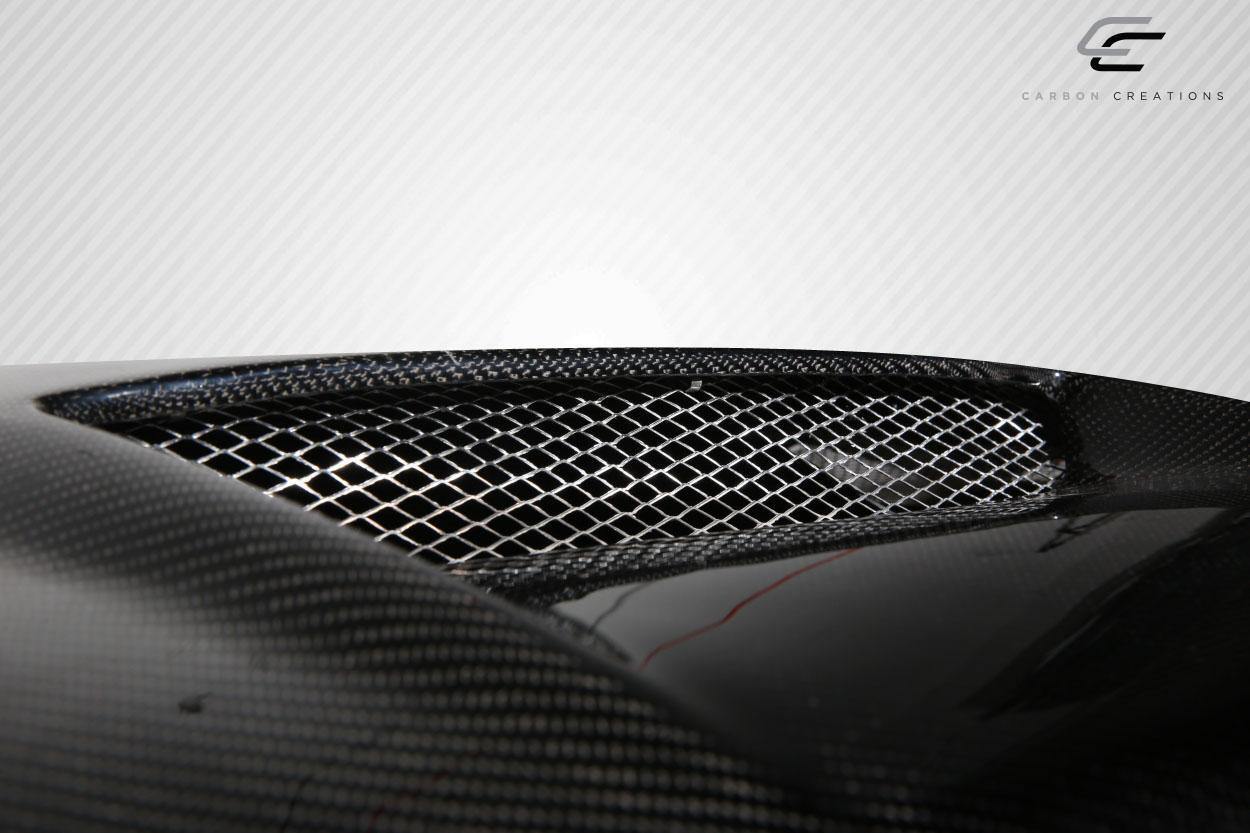 2010-2018 Dodge Ram Carbon Creations Viper Look Carbon Fiber Hood - Image 7
