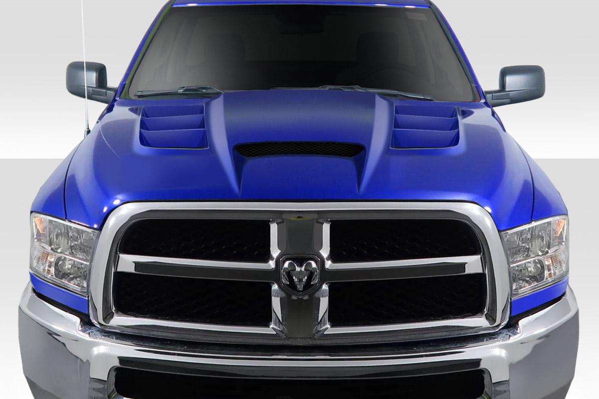 2010-2018 Dodge Ram Duraflex Viper Look Hood - Image 1