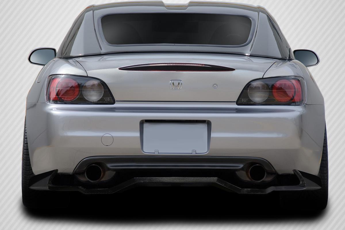 2000-2009 Honda S2000 Carbon Creations VT Carbon Fiber Rear Lip - Image 1
