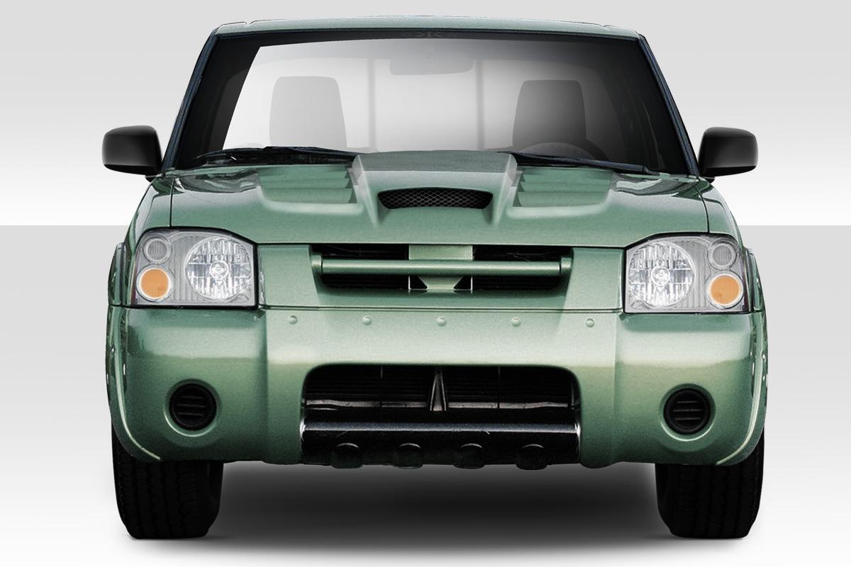 2001-2004 Nissan Frontier Duraflex Viper Look Hood - Image 1