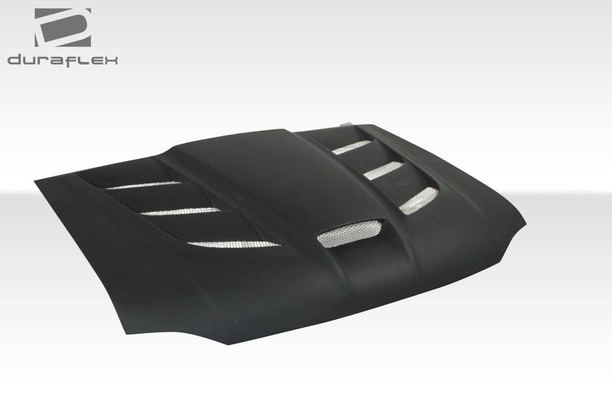 2001-2004 Nissan Frontier Duraflex Viper Look Hood - Image 4