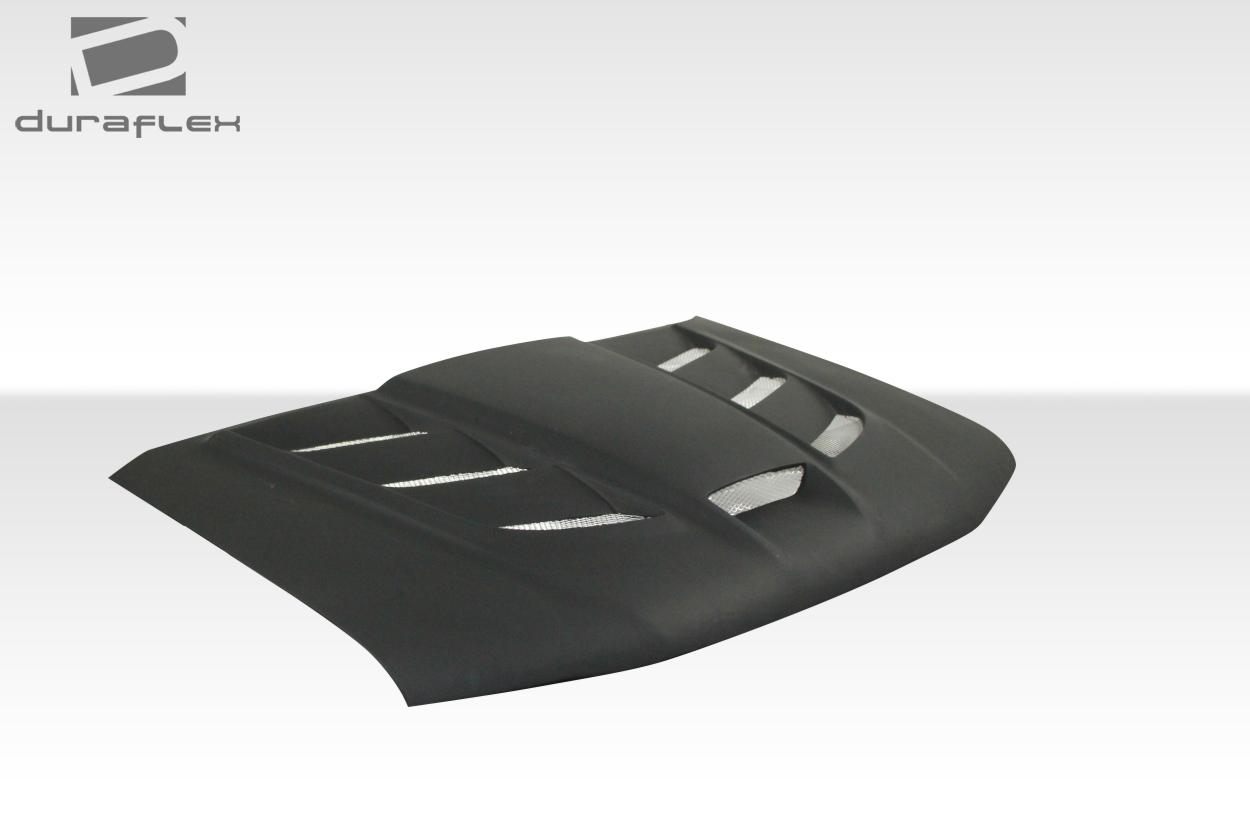 2005-2013 Nissan Frontier Duraflex Viper Look Hood - Image 4