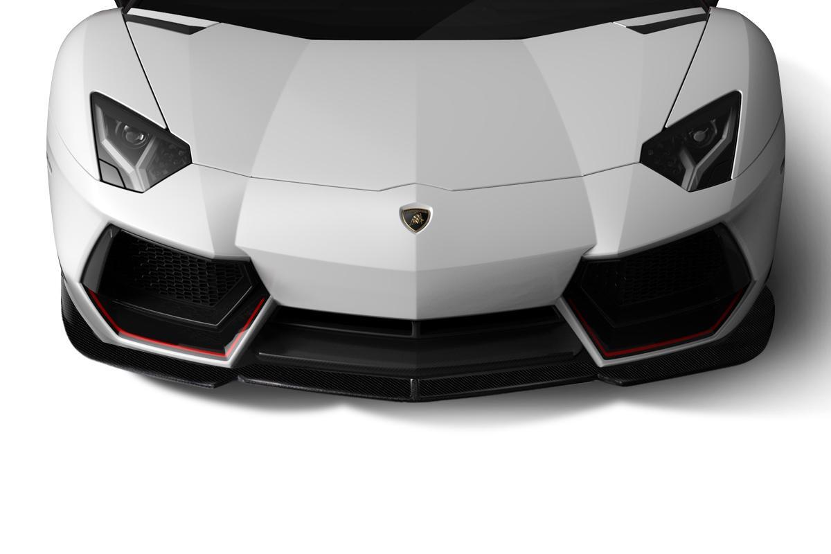 2011-2017 Lamborghini Aventador Aero Function AF-1 Carbon Fiber Front Lip - Image 1