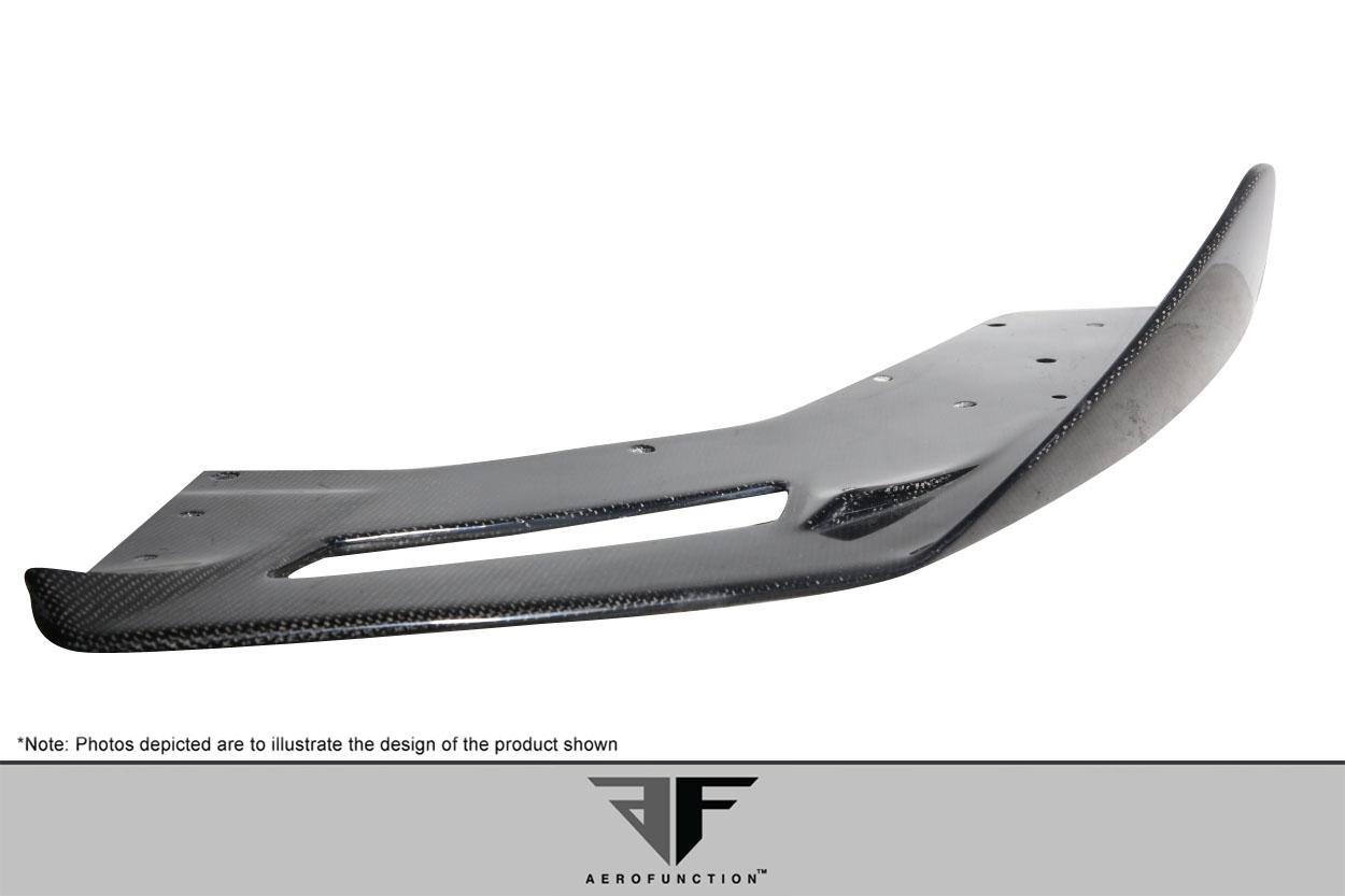 2011-2017 Lamborghini Aventador Aero Function AF-1 Carbon Fiber Front Lip - Image 5