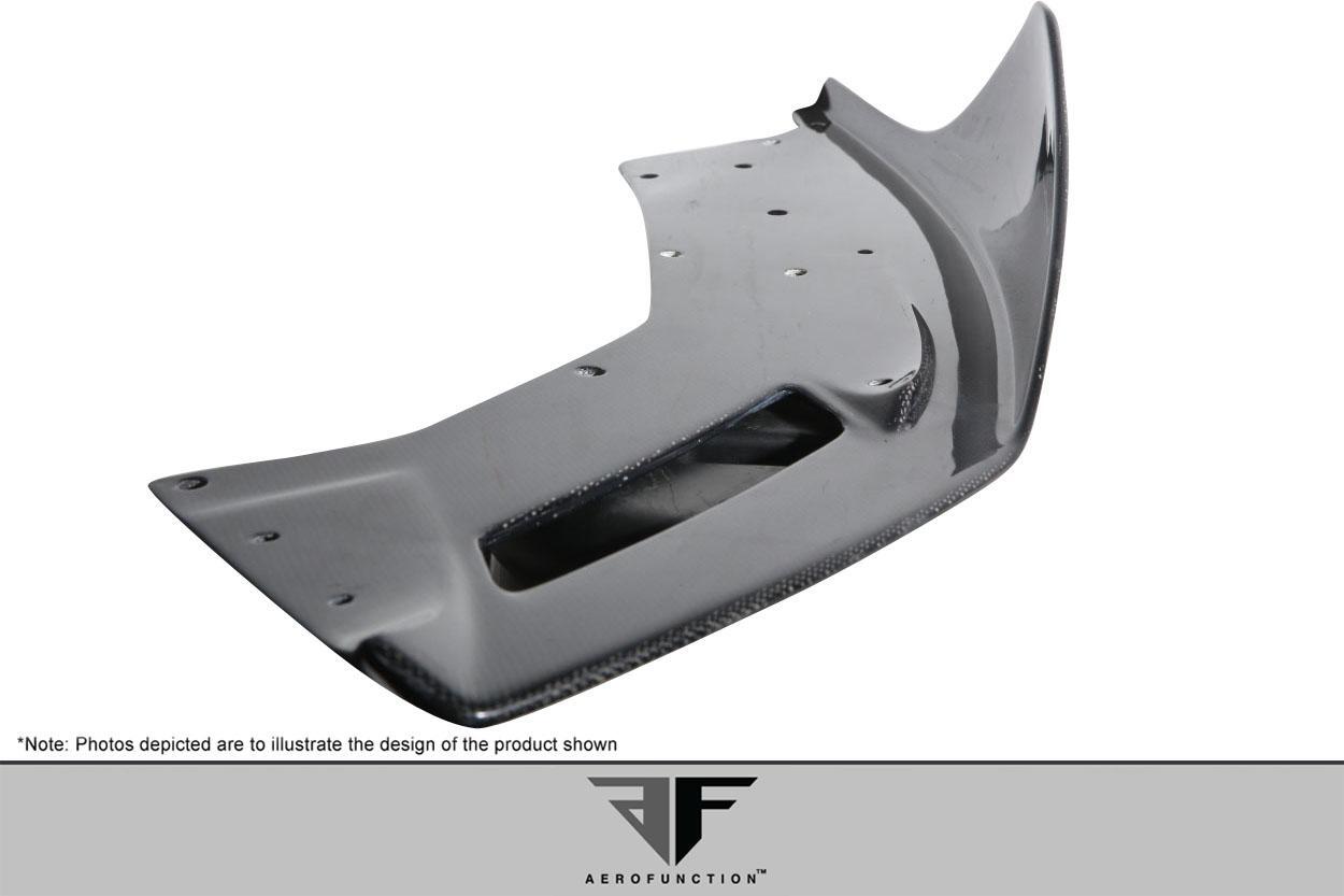 2011-2017 Lamborghini Aventador Aero Function AF-1 Carbon Fiber Front Lip - Image 6