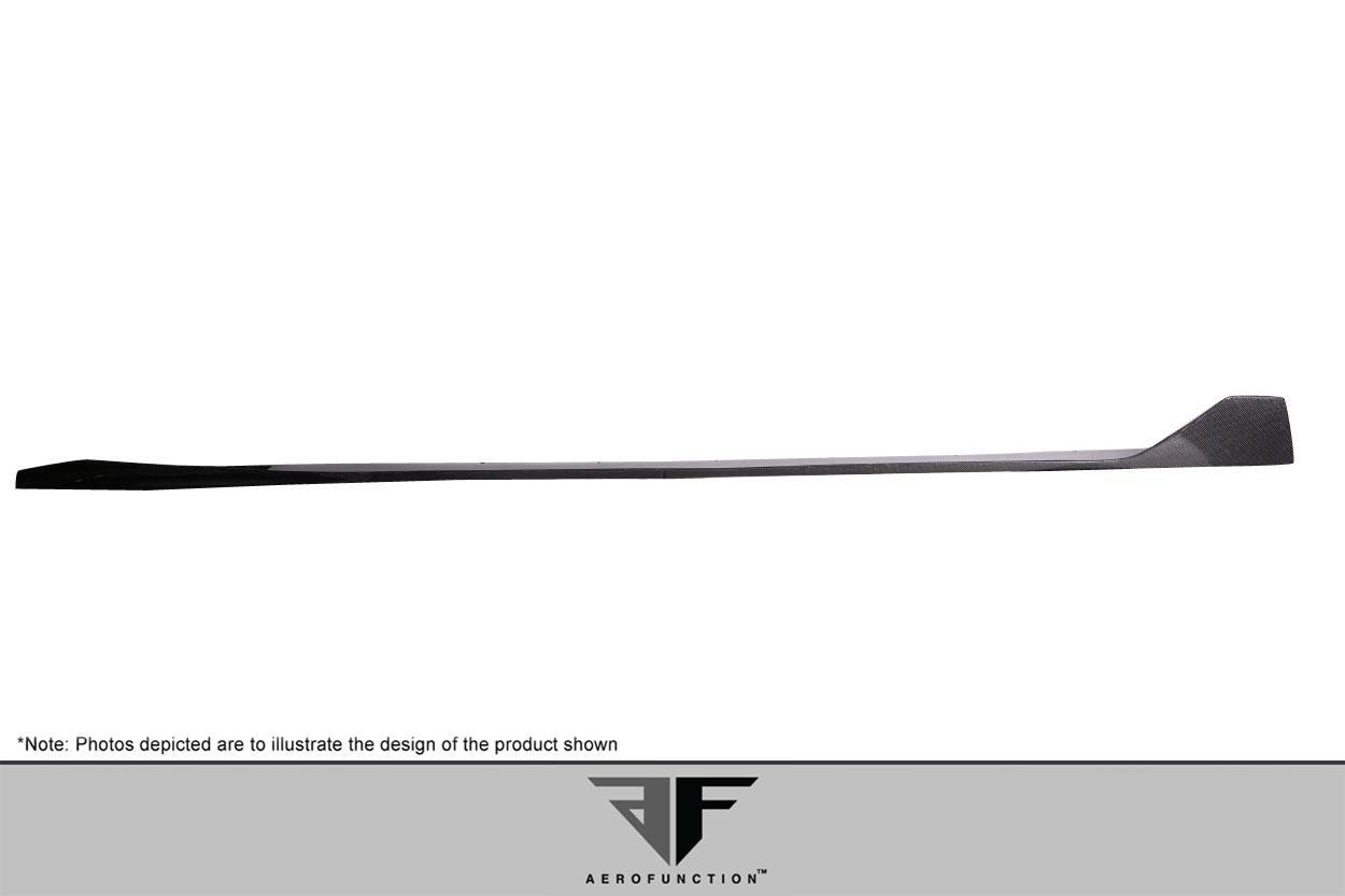 2011-2017 Lamborghini Aventador Aero Function AF-1 Carbon Fiber Side Skirts - Image 3