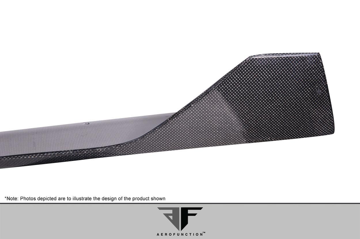 2011-2017 Lamborghini Aventador Aero Function AF-1 Carbon Fiber Side Skirts - Image 4