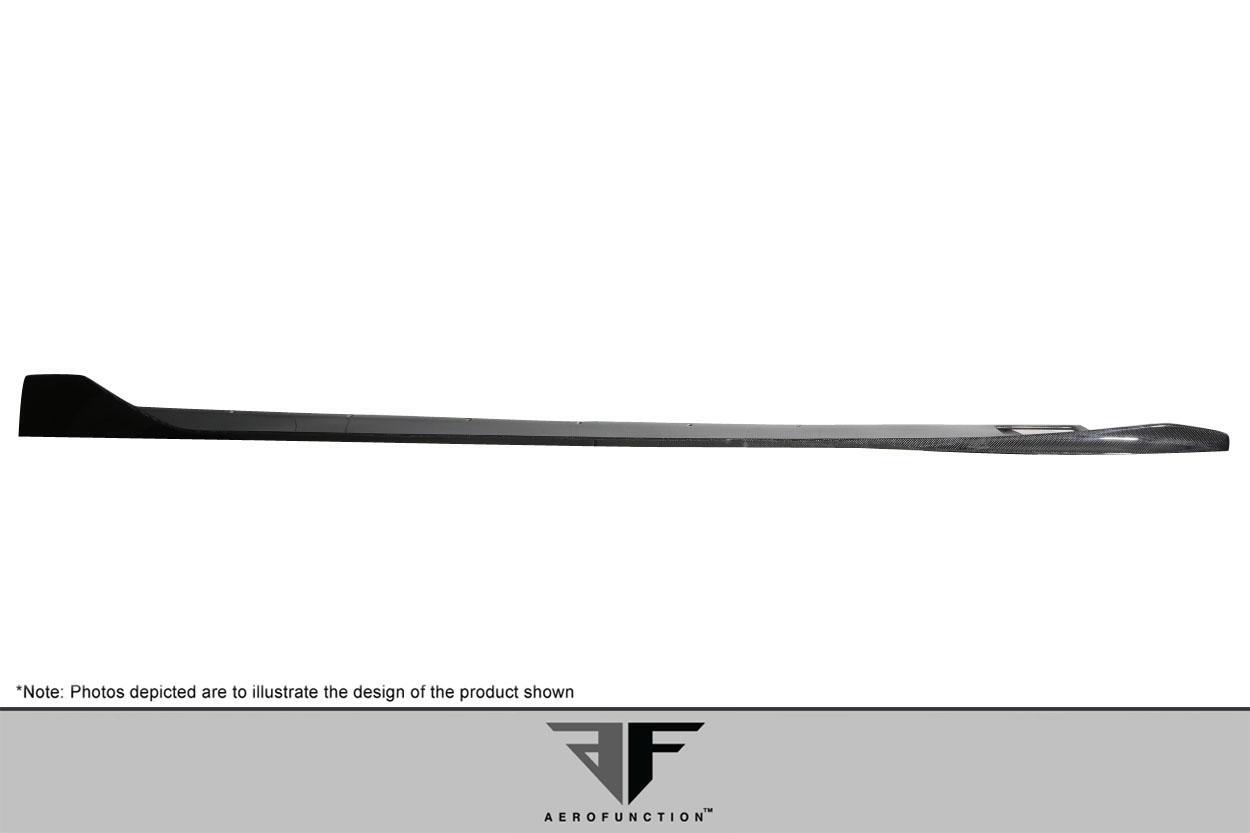2011-2017 Lamborghini Aventador Aero Function AF-1 Carbon Fiber Side Skirts - Image 5