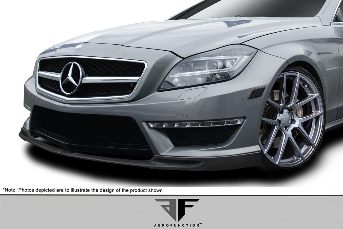 2012-2018 Mercedes CLS Aero Function AF-1 Front Lip - Image 2