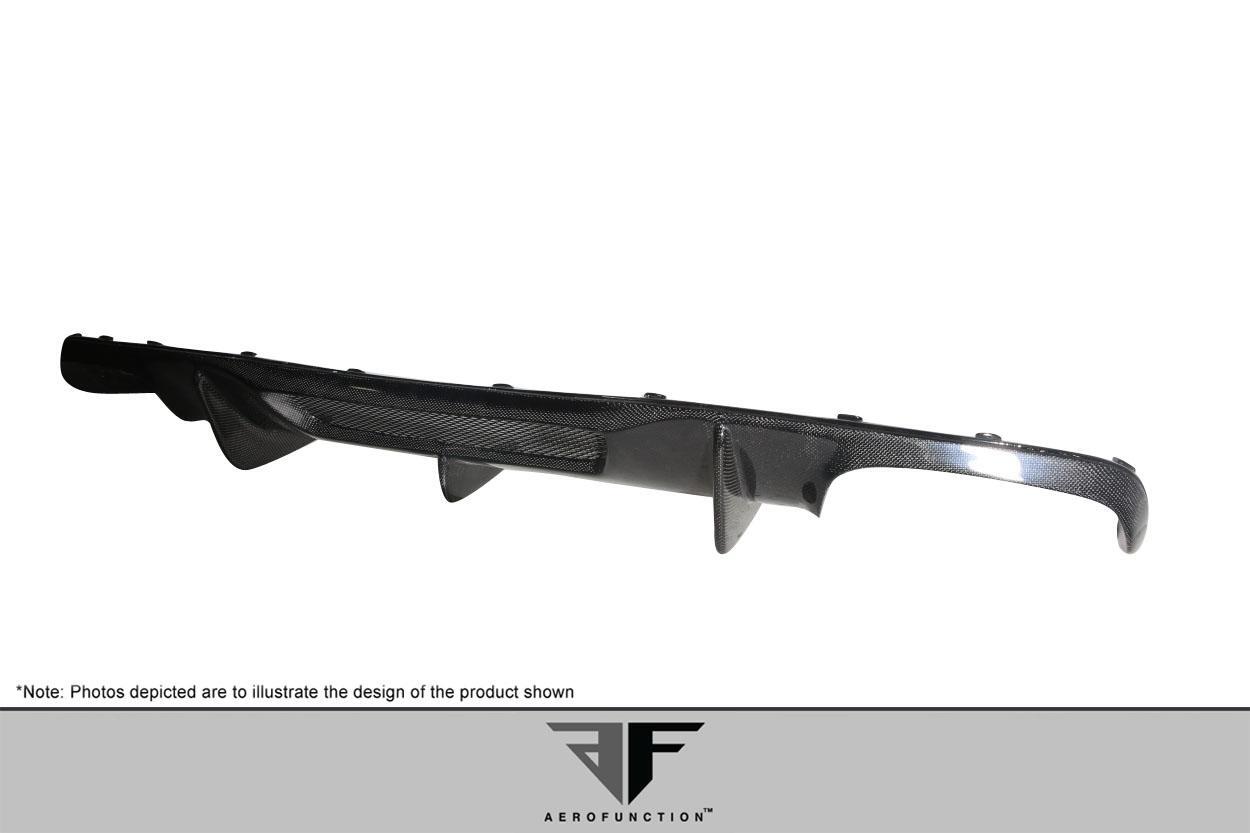 2012-2018 Mercedes CLS Aero Function AF-1 Carbon Fiber Rear Lip - Image 5