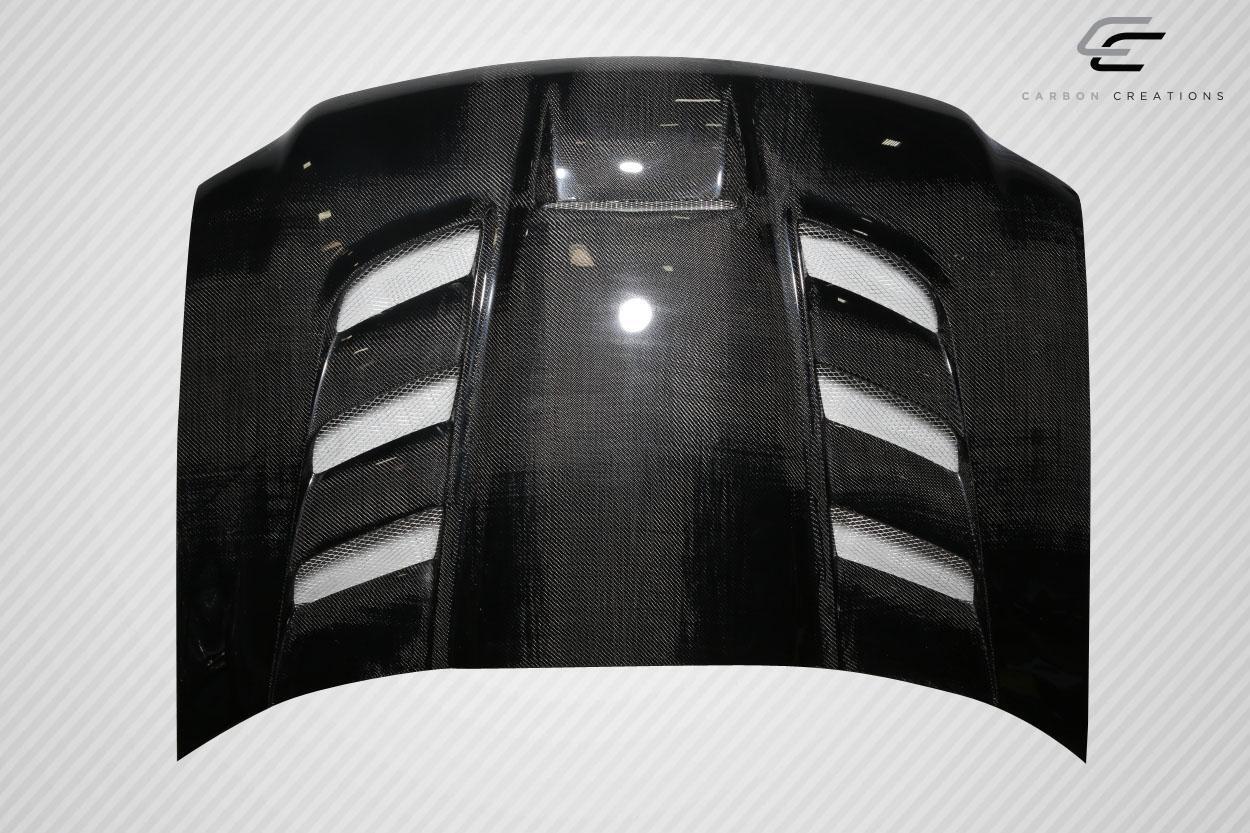 1997-2003 Ford F150 Carbon Creations Viper Look Carbon Fiber Hood - Image 2