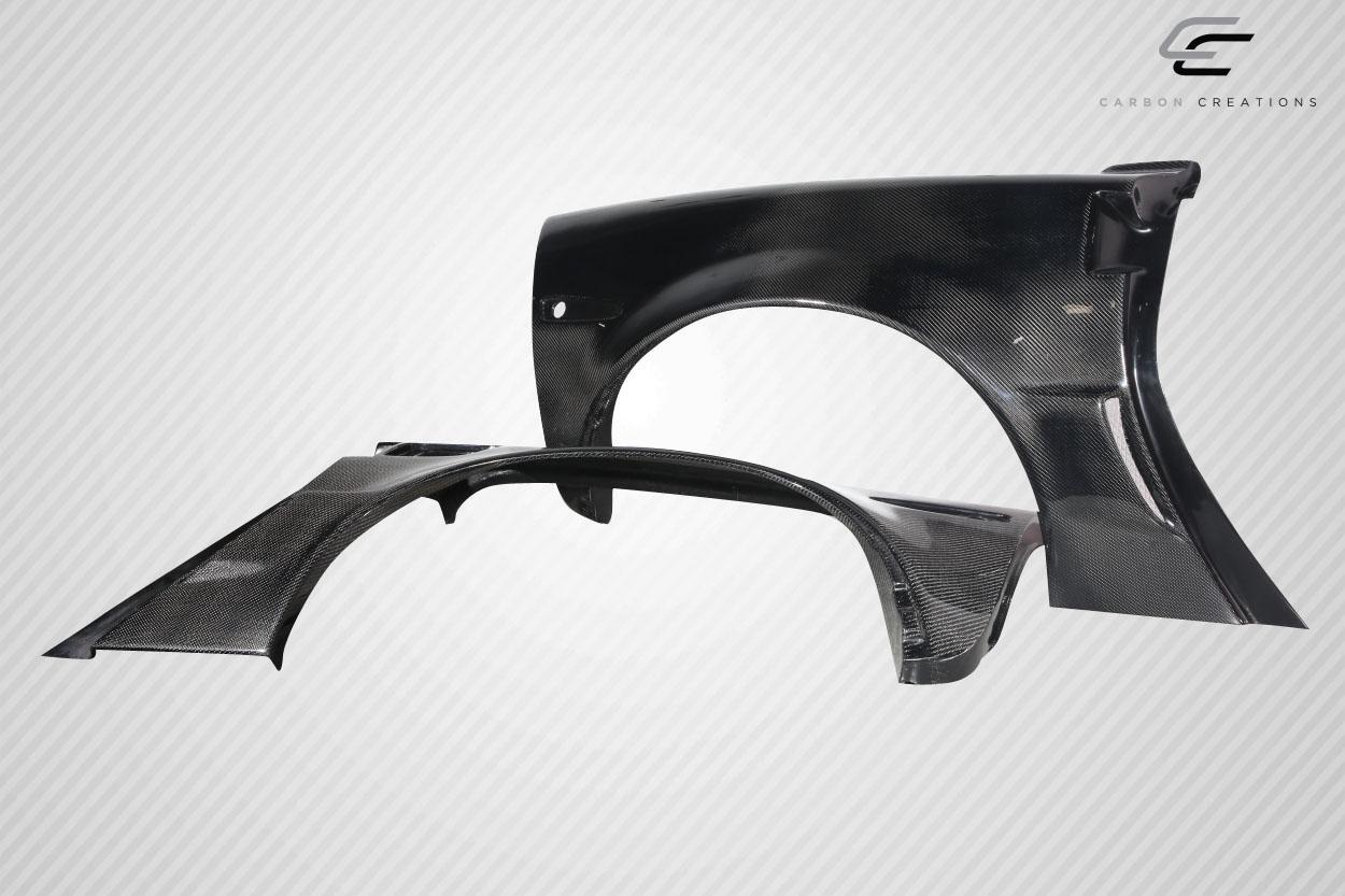 2005-2013 Chevrolet Corvette Carbon Creations ZR1 Look Carbon Fiber Fender Flare - Image 7