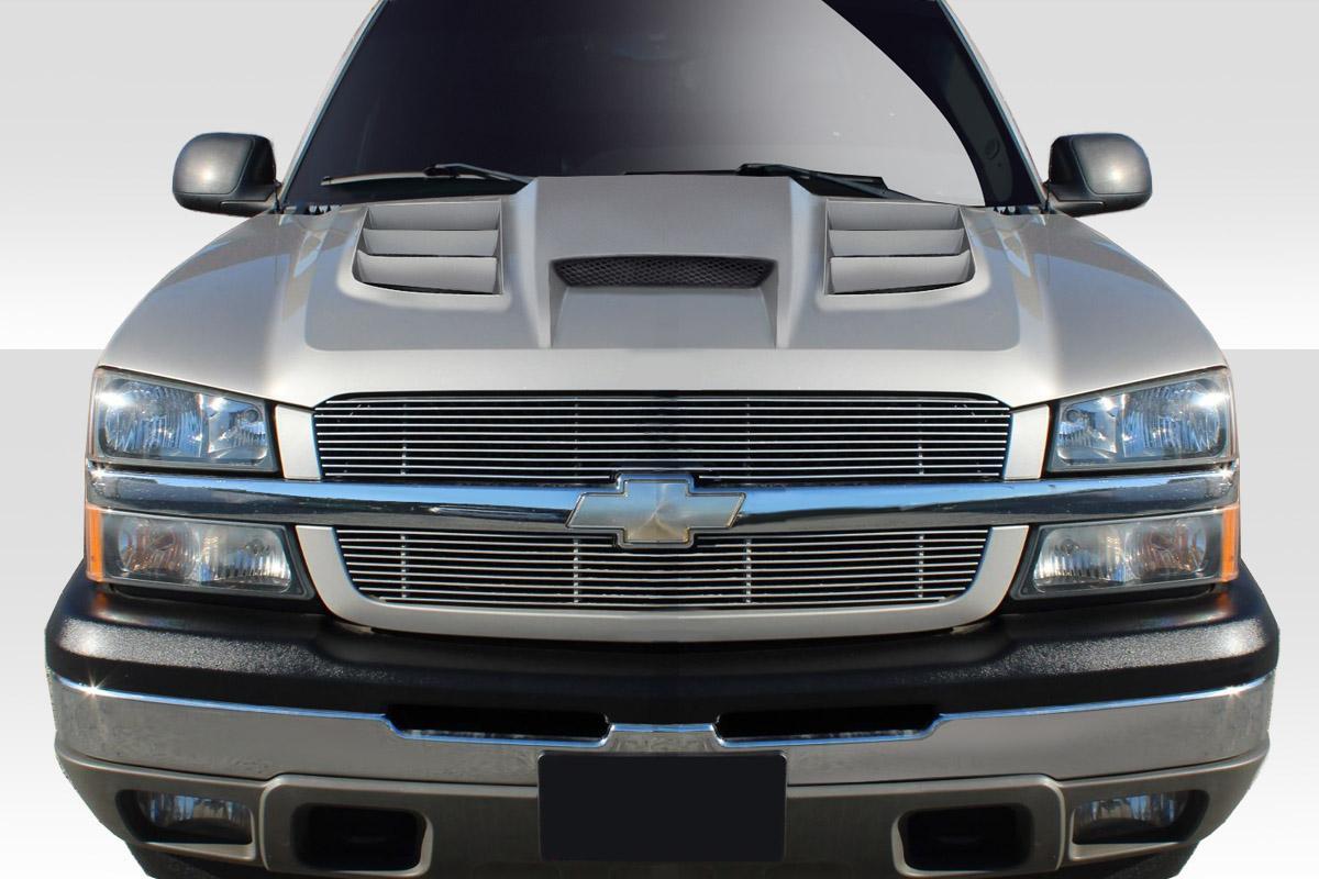 2002-2006 Chevrolet Silverado Duraflex Viper Hood - Image 1