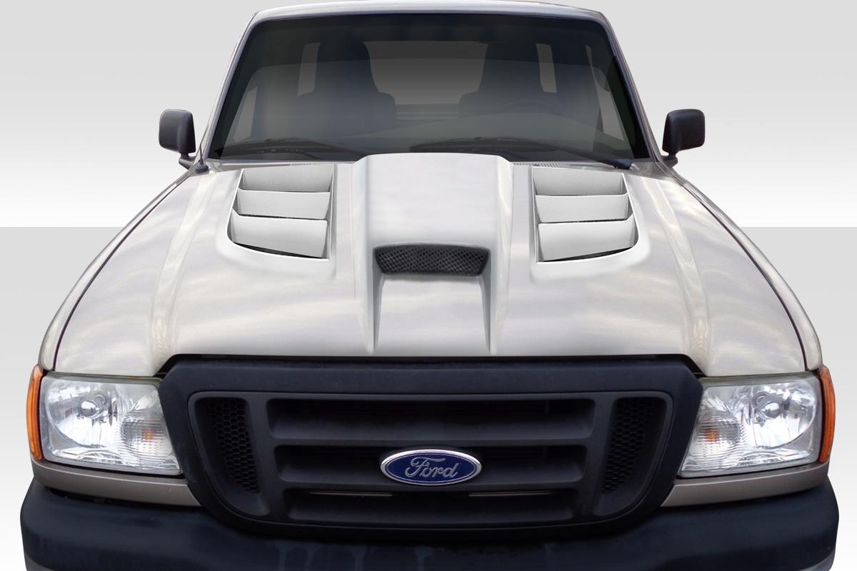 2004-2011 Ford Ranger Duraflex Viper Hood - Image 1