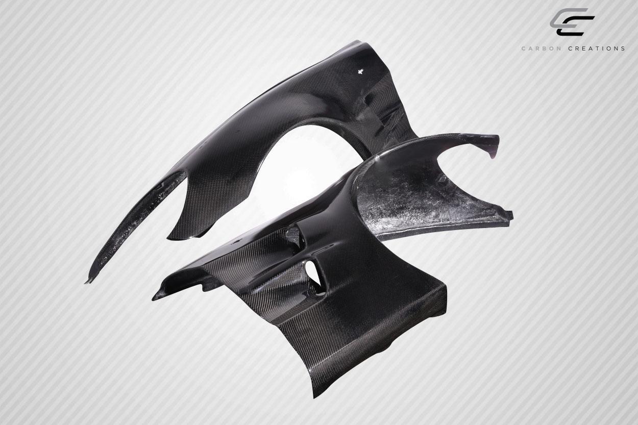 2005-2013 Chevrolet Corvette Carbon Creations ZR1 Look Carbon Fiber Fender - Image 6