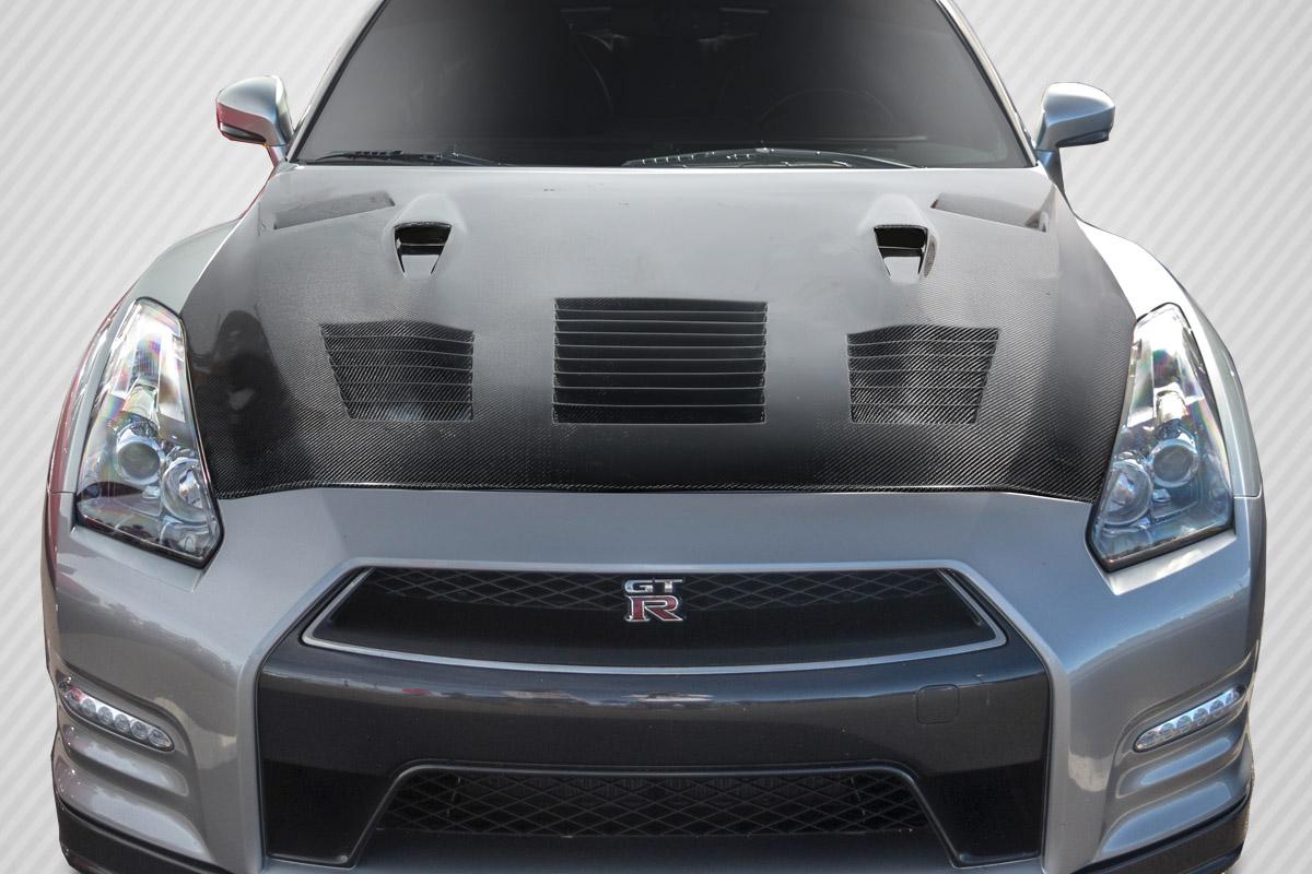 2009-2016 Nissan GTR Carbon Creations GT2 Carbon Fiber Hood - Image 1