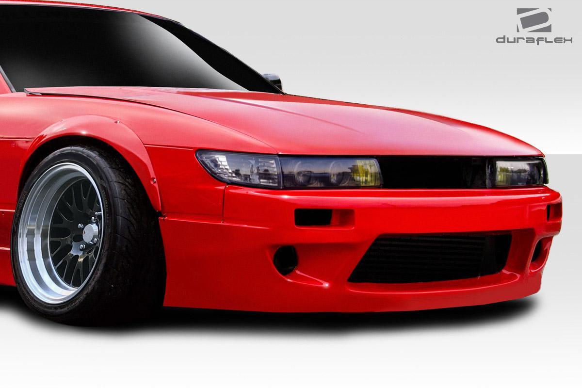 1989-1994 Nissan S13 Silvia Duraflex RBS V1 Front Bumper - Image 2