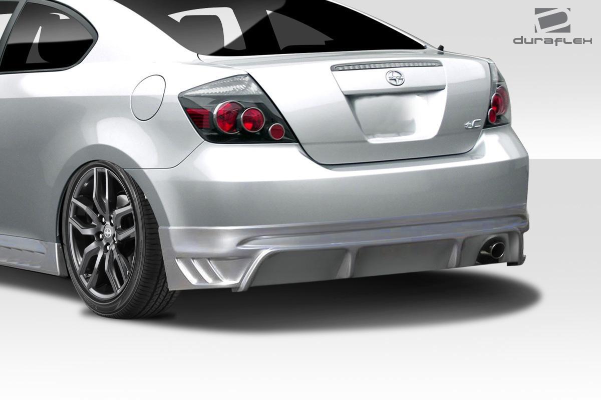 2005-2010 Scion TC Duraflex Racer Rear Lip - Image 2