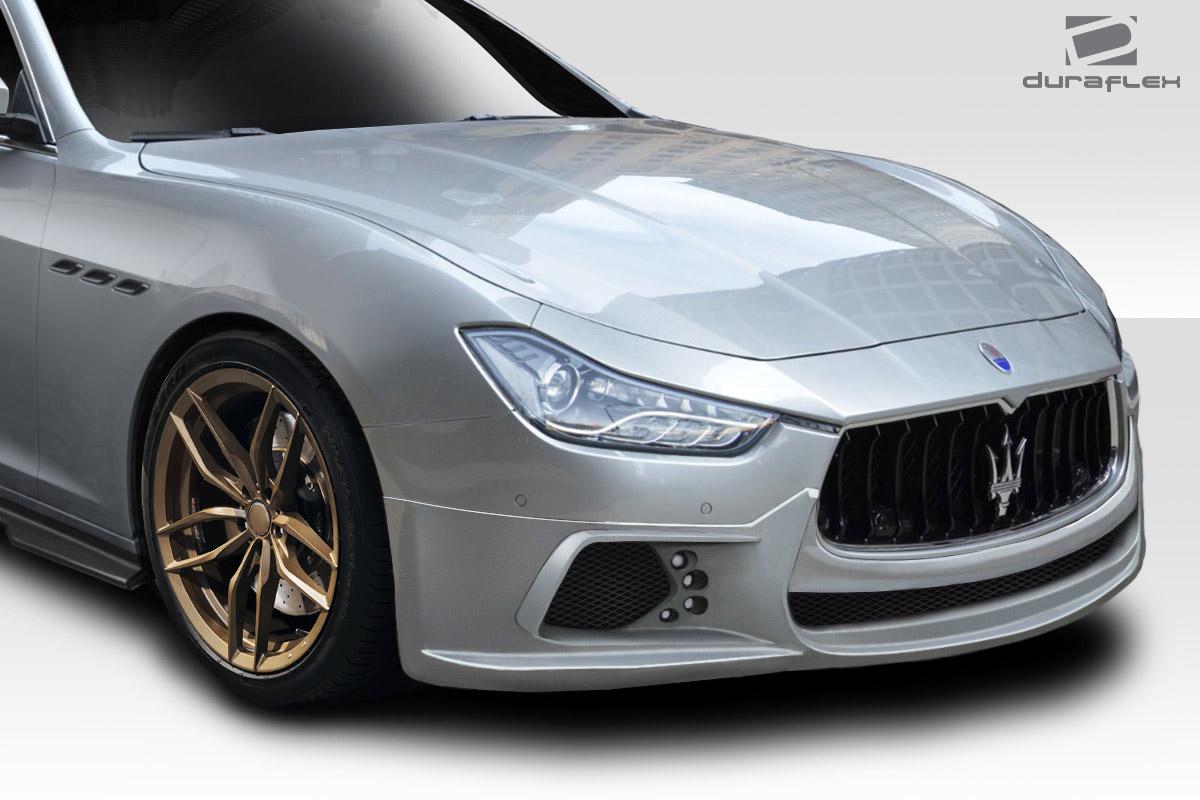 2014-2017 Maserati Ghibli Duraflex W-1 Front Lip - Image 2