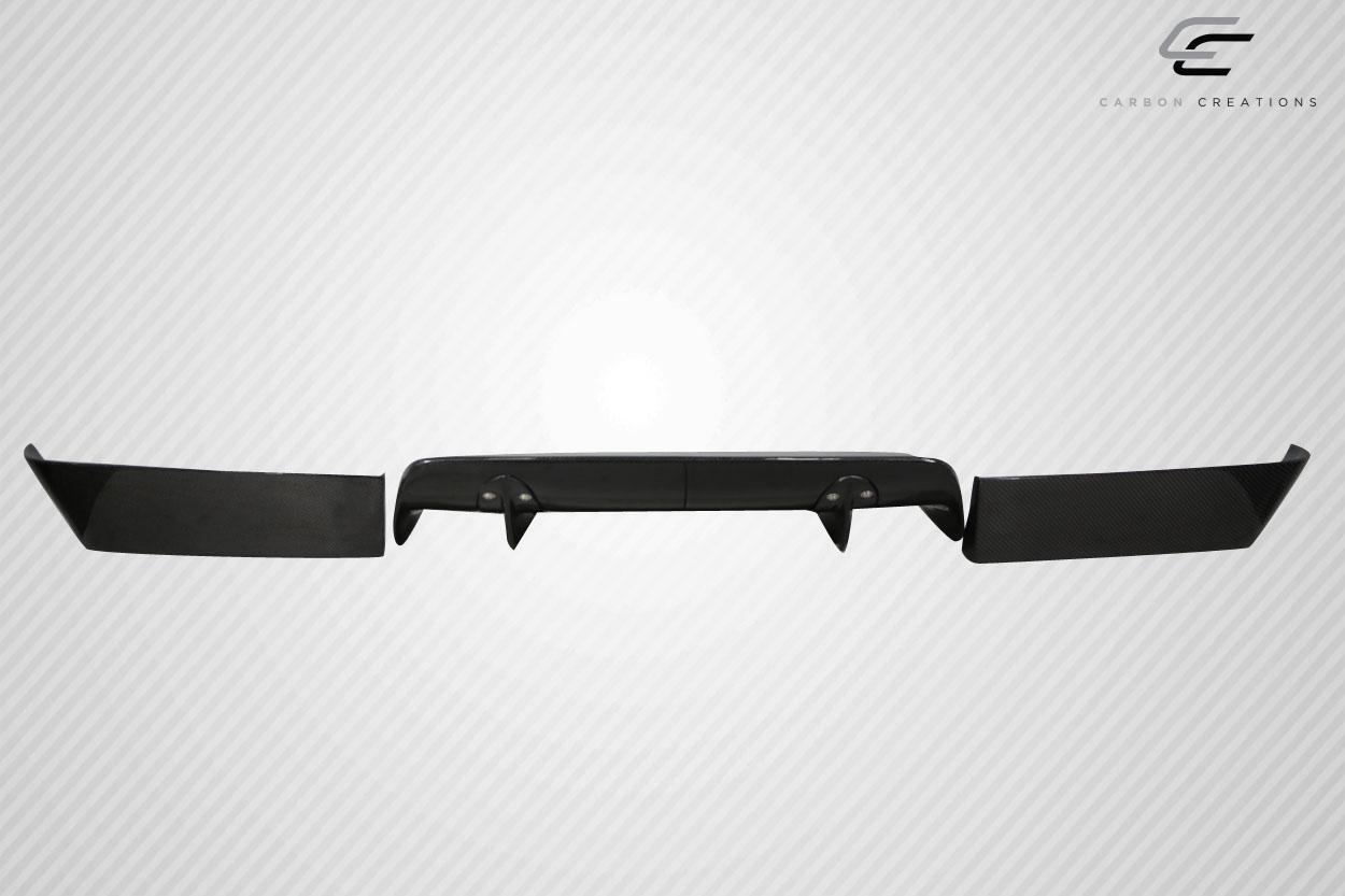 2008-2014 Dodge Challenger Carbon Creations Circuit Carbon Fiber Rear Lip - Image 2