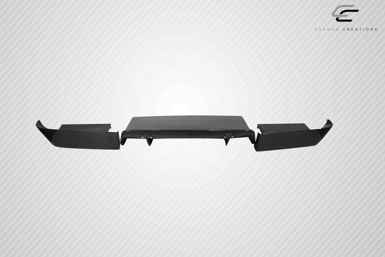 2008-2014 Dodge Challenger Carbon Creations Circuit Carbon Fiber Rear Lip - Image 3