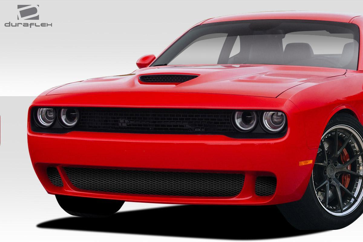 2015-2023 Dodge Challenger Duraflex Hellcat Look Front Bumper - Image 2