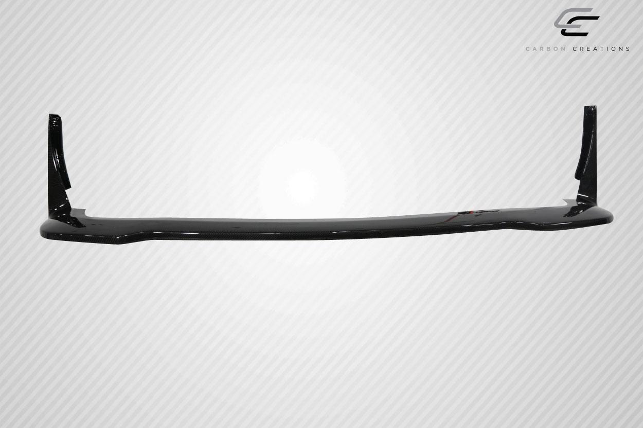 2008-2023 Dodge Challenger Carbon Creations Hellcat Look Carbon Fiber Front Lip - Image 3