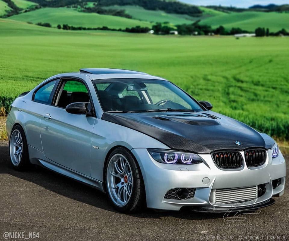 2007-2010 BMW 3 Series Carbon Creations M3 Carbon Fiber Hood - Image 3