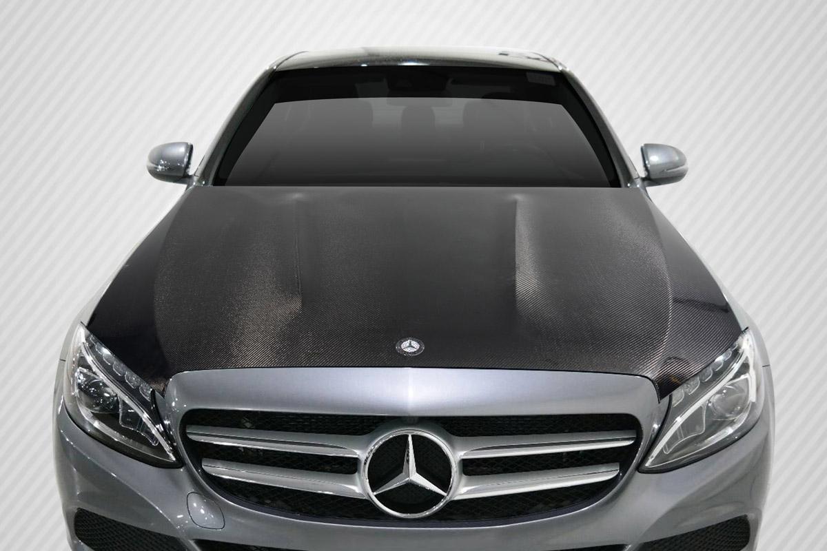 2015-2021 Mercedes C Class Carbon Creations C63 Carbon Fiber Hood - Image 1