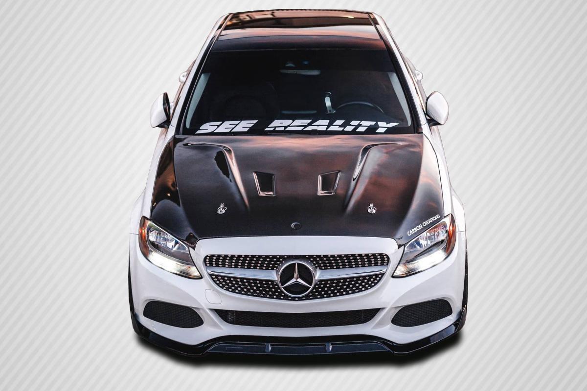 2015-2021 Mercedes C Class Carbon Creations Black Series Carbon Fiber Hood - Image 1