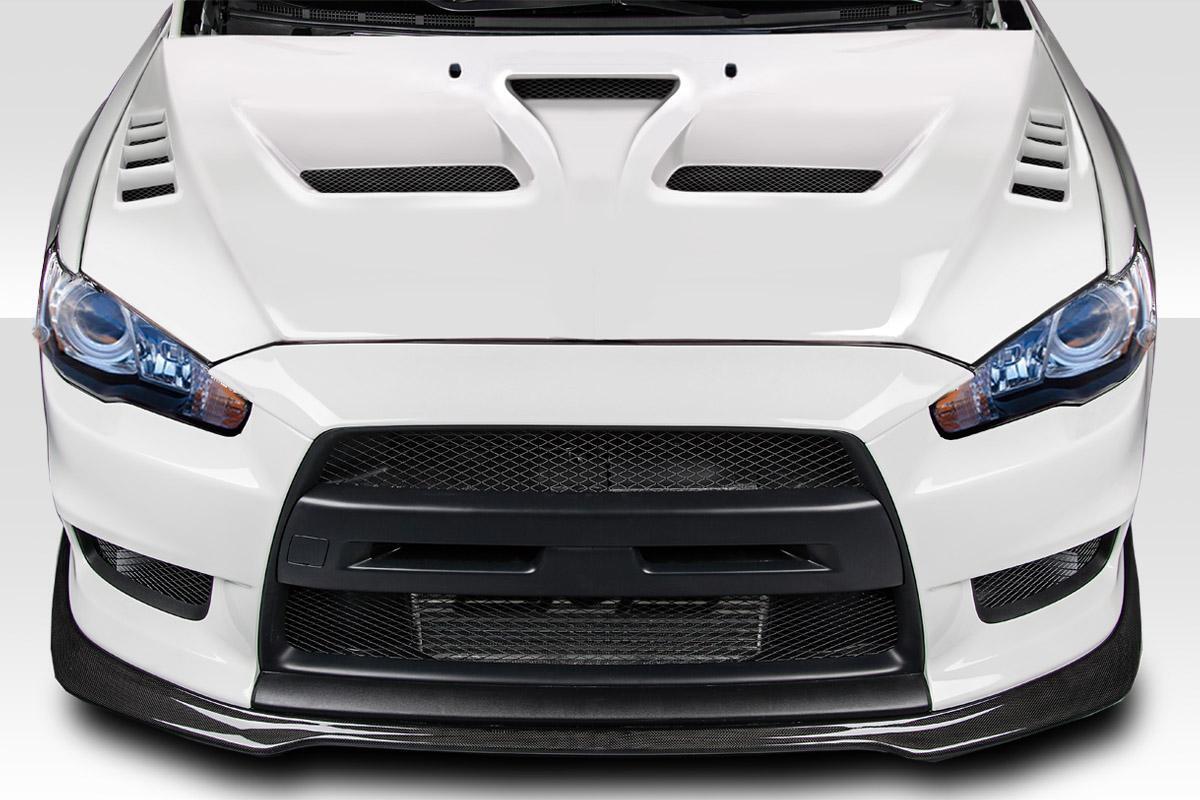 2008-2017 Mitsubishi Lancer Duraflex Race Hood - Image 1